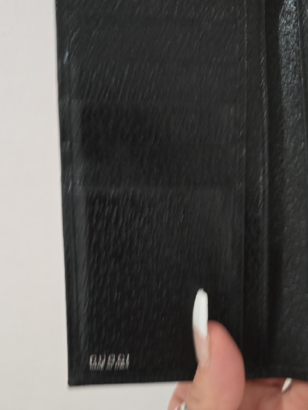 Gucci Black Leather Wallet with Silver Buckle Vintage NWOT - Picture 9 of 14